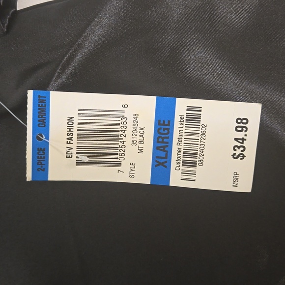 Sateen Pajama Top - Picture 6 of 7